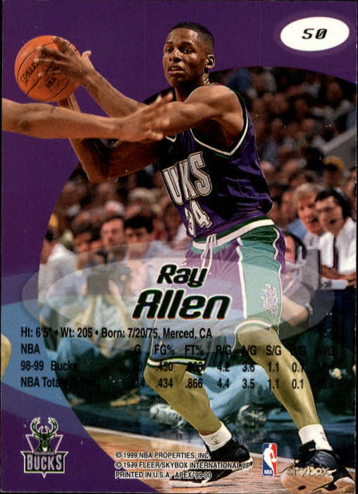 Ray Allen cards (1997-2021) Bucks Celtics Sonics Heat - Picture 59 of 349