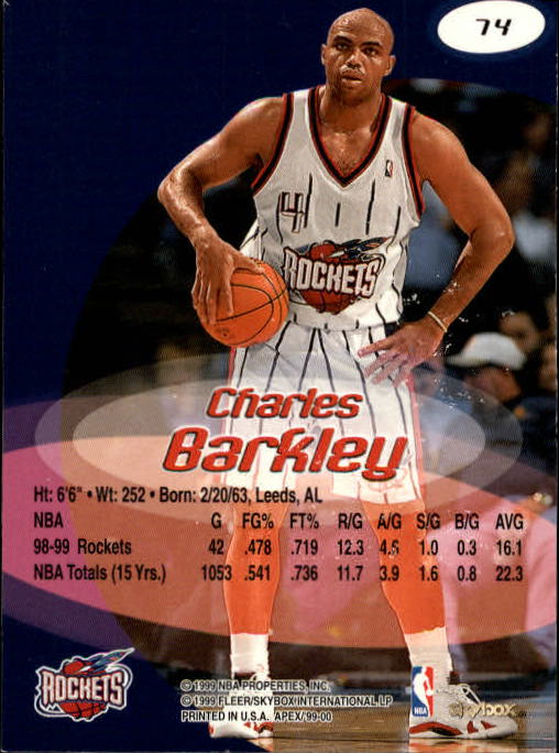 Charles Barkley cards (1989-2022) 76ers Rockets Suns - You Choose - Bild 180 von 210