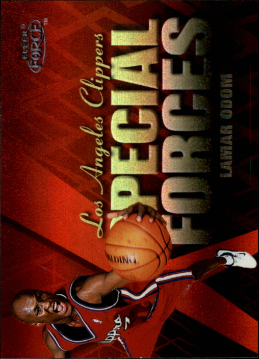 1999-00 Fleer Force Special Forces Forcefield #SF2 Lamar Odom