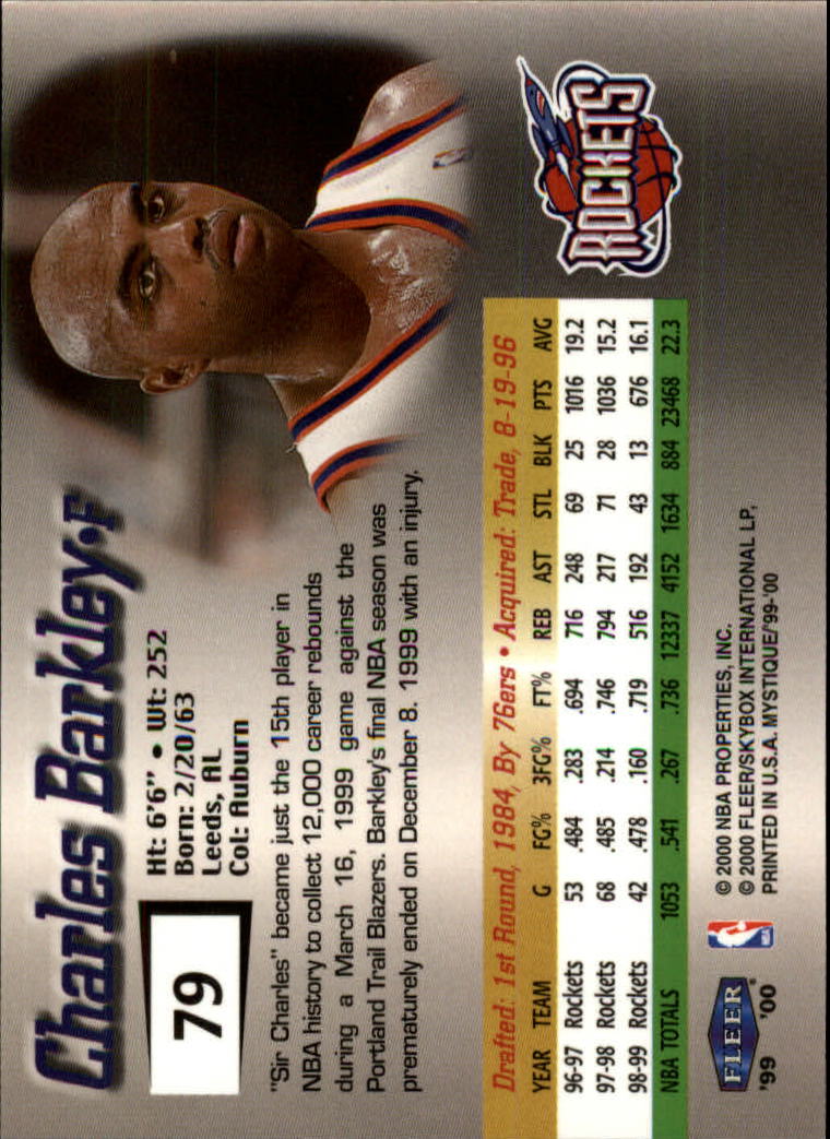 Charles Barkley cards (1989-2022) 76ers Rockets Suns - You Choose - Bild 175 von 210