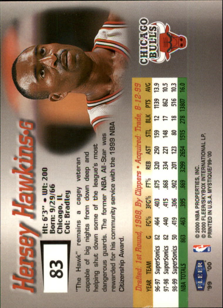 1999-00 Fleer Mystique Basketball (Pick Card From List) C7 07-25 - Picture 121 of 149