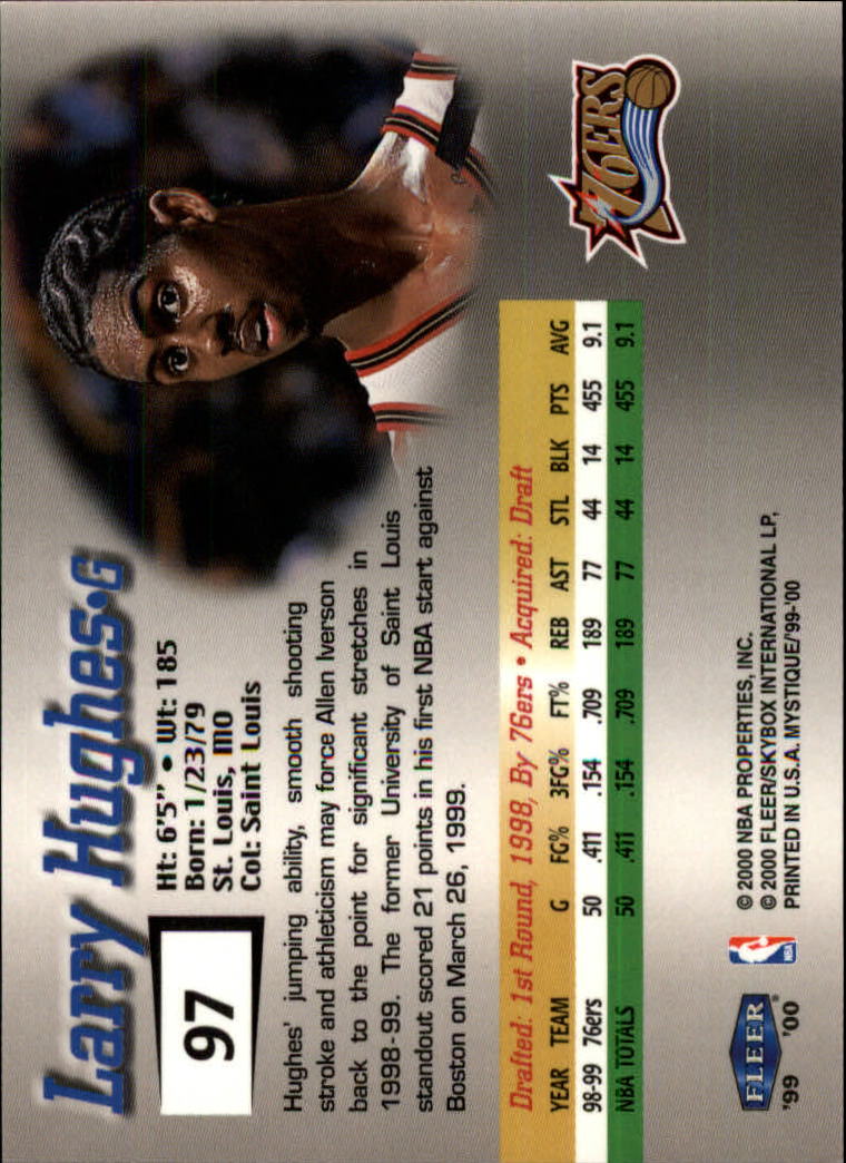 1999-00 Fleer Mystique Basketball (Pick Card From List) C7 07-25 - Picture 141 of 149