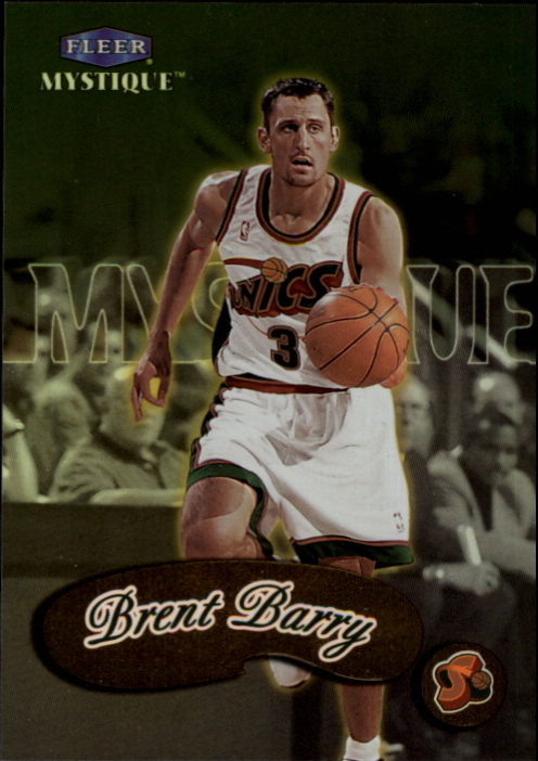 1999-00 Fleer Mystique Gold #78 Brent Barry