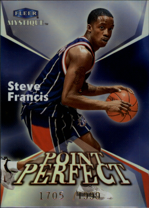 1999-00 Fleer Mystique Point Perfect #PP9 Steve Francis
