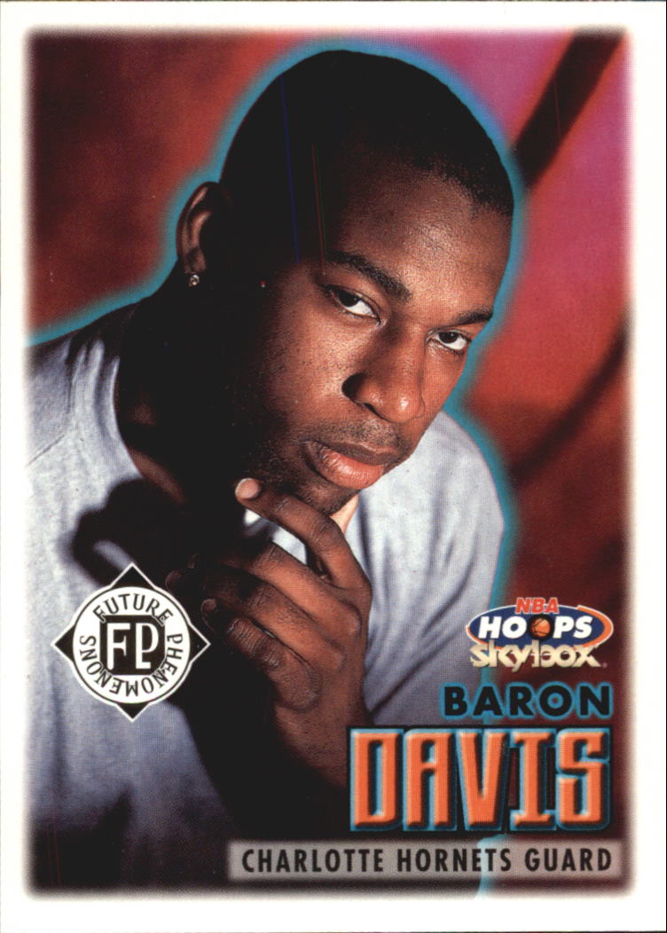 1999-00 Hoops #169 Baron Davis RC