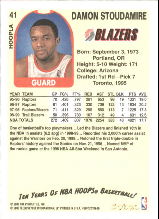 1999-00 Hoops Basketball Decade Hoopla Singles - You Choose - Photo 41 sur 191