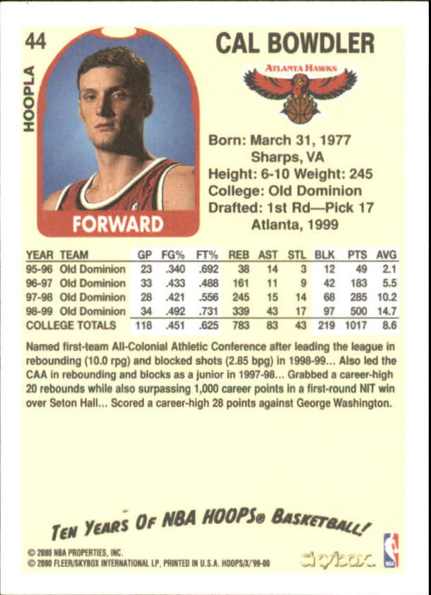 1999-00 Hoops Basketball Decade Hoopla Singles - You Choose - Photo 45 sur 191