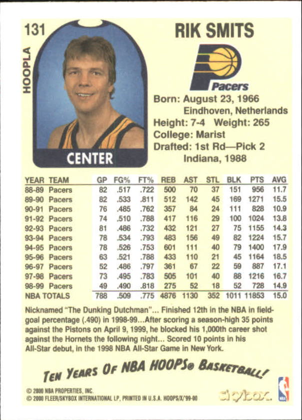 1999-00 Hoops Basketball Decade Hoopla Singles - You Choose - Photo 144 sur 191