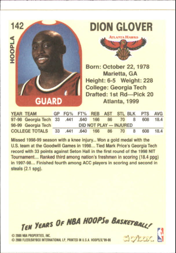 1999-00 Hoops Basketball Decade Hoopla Singles - You Choose - Photo 155 sur 191