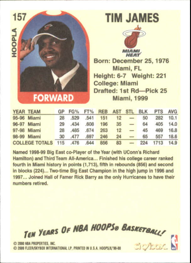 1999-00 Hoops Basketball Decade Hoopla Singles - You Choose - Photo 167 sur 191