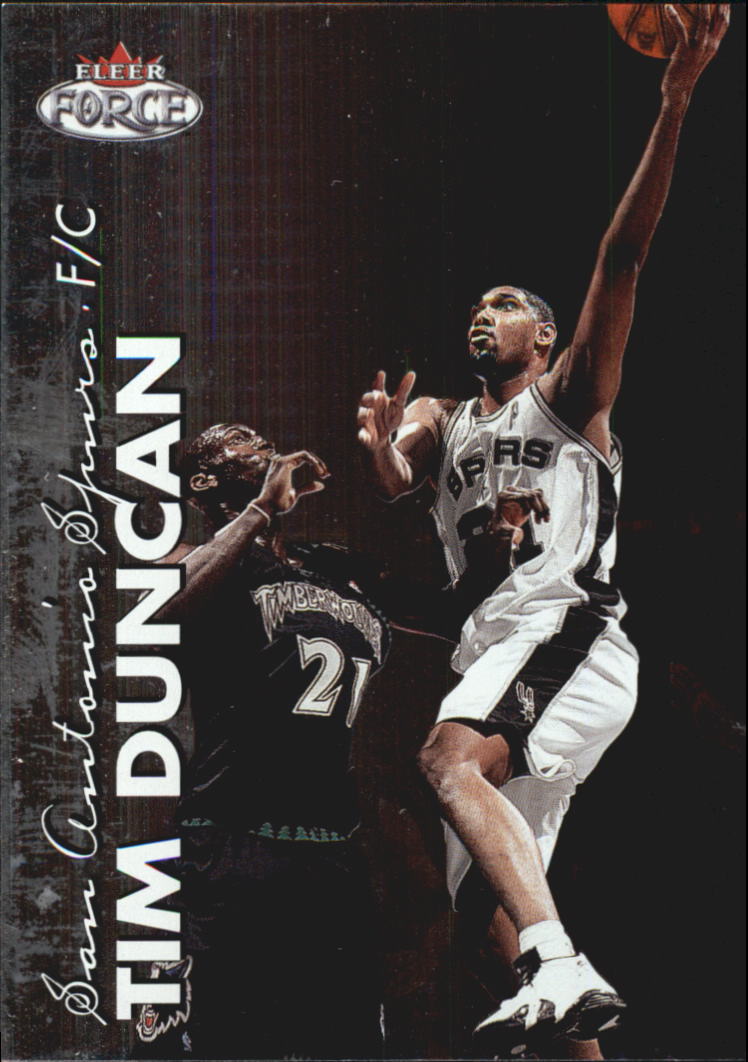 1999-00 Fleer Force #4 Tim Duncan