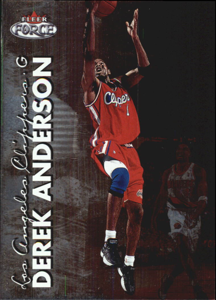 1999-00 Fleer Force #18 Derek Anderson