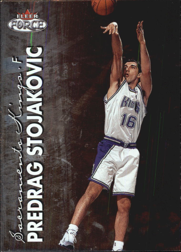 1999-00 Fleer Force #120 Peja Stojakovic