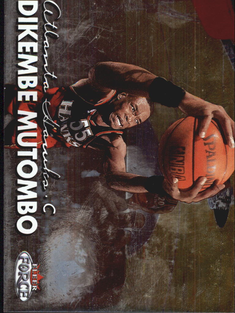 1999-00 Fleer Force #129 Dikembe Mutombo