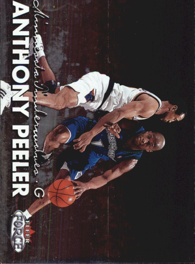 1999-00 Fleer Force #142 Anthony Peeler
