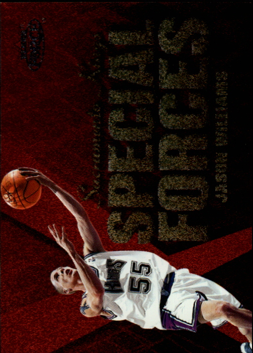 1999-00 SkyBox APEX Allies #9 Jason Williams/Chris Webber - NM-MT