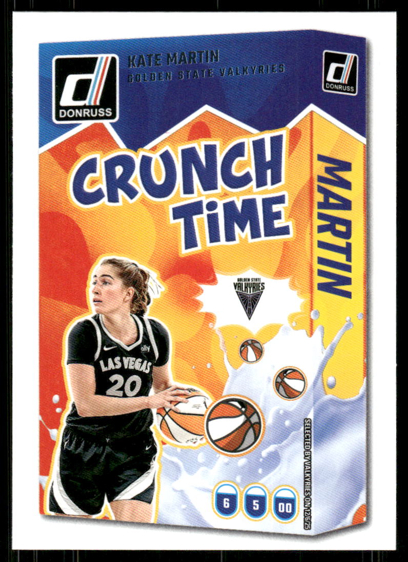 2025 Donruss WNBA Crunch Time #11 Kate Martin