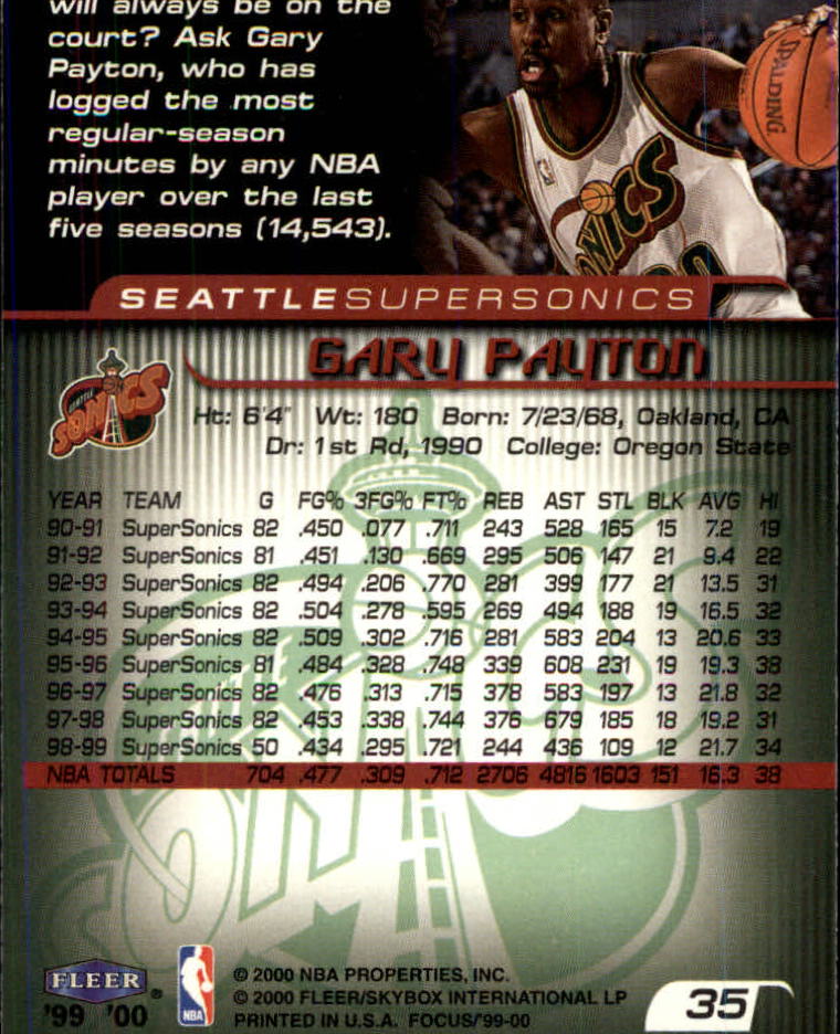 Gary Payton cards (1991-2022) Sonics Heat Lakers Bucks - You Choose - Picture 113 of 258