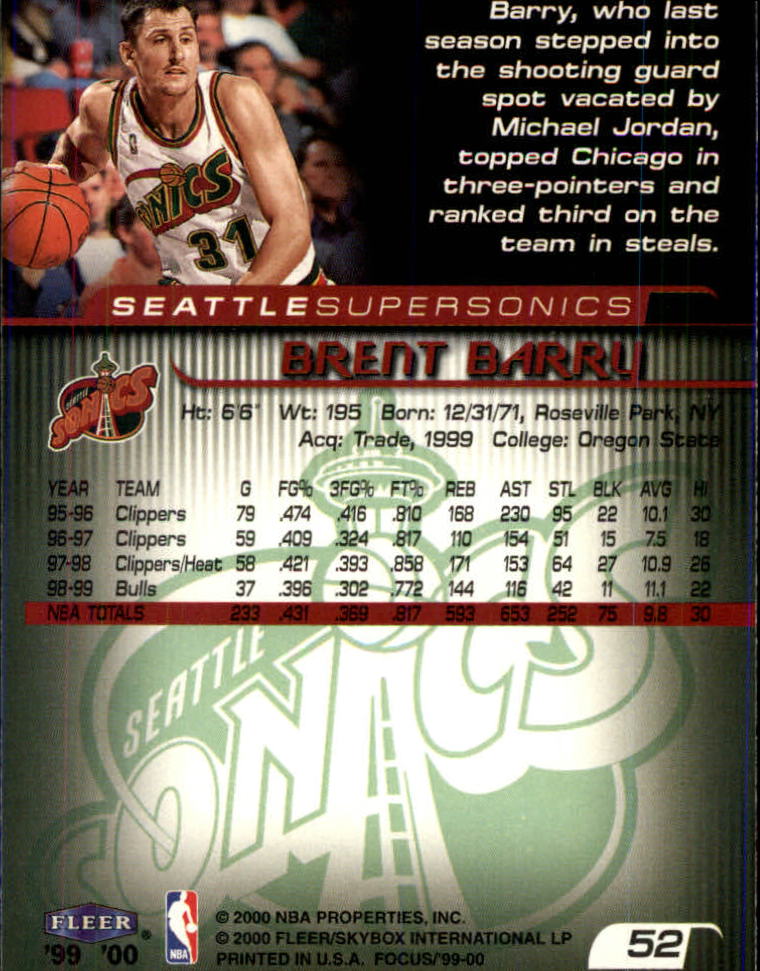 A9058- 1999-00 Fleer Focus BK #S 1-100 + Einsätze -du Pick- 15 + Gratis US - Bild 99 von 193