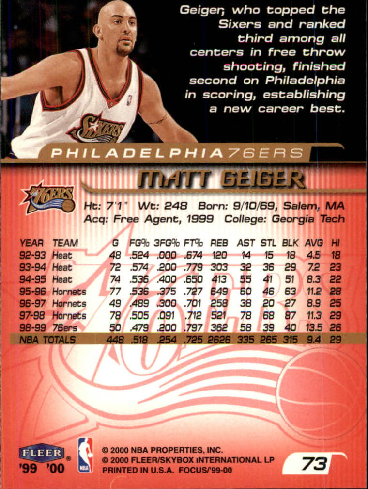A9058- 1999-00 Fleer Focus BK #S 1-100 + Einsätze -du Pick- 15 + Gratis US - Bild 137 von 193