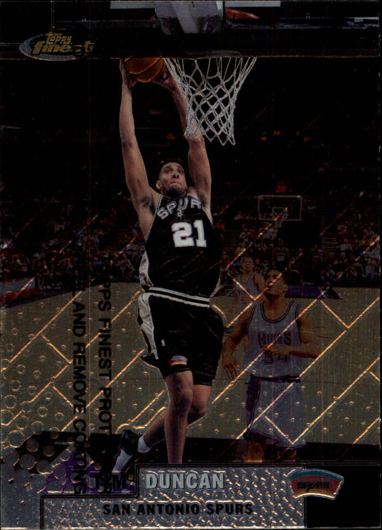 1999-00 Finest #134 Tim Duncan