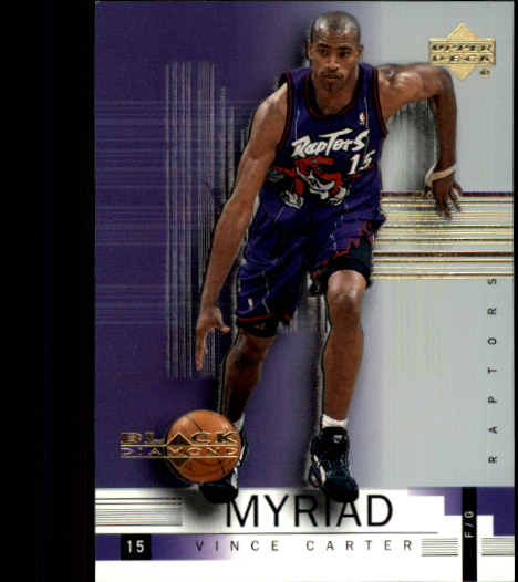 1999-00 Black Diamond Myriad #M5 Vince Carter