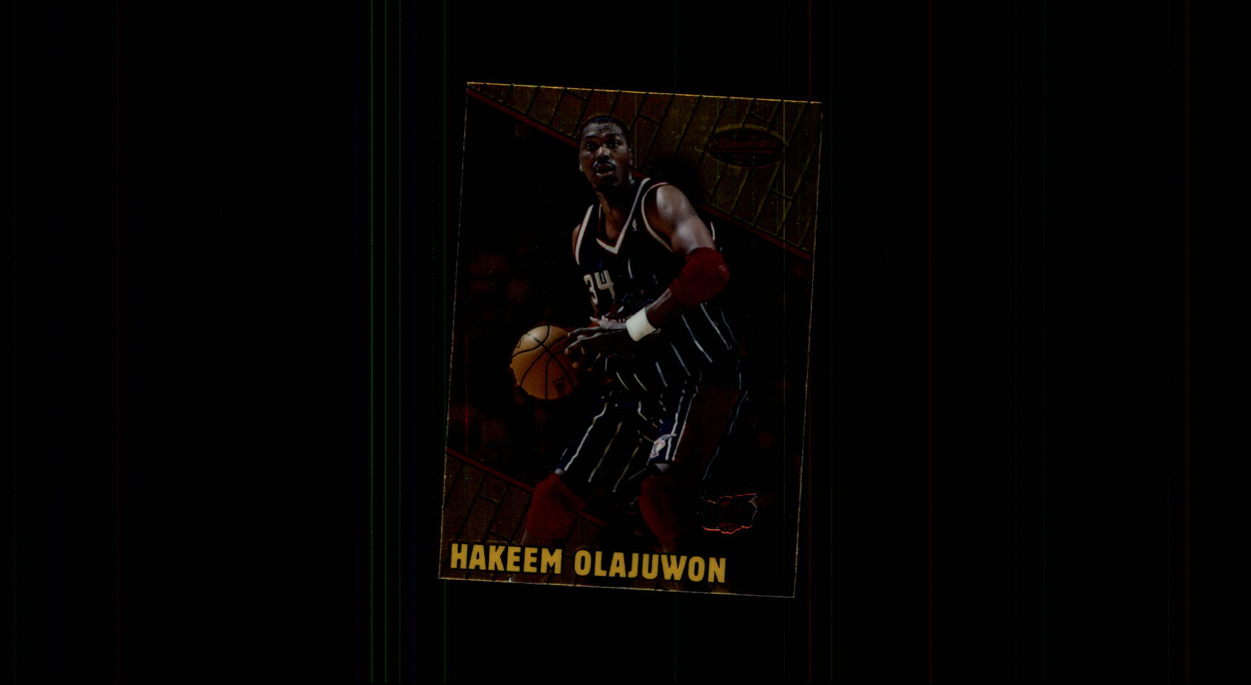 1999-00 Bowman's Best #40 Hakeem Olajuwon