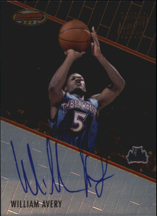 1999-00 Bowman's Best Autographs #BBA10 William Avery