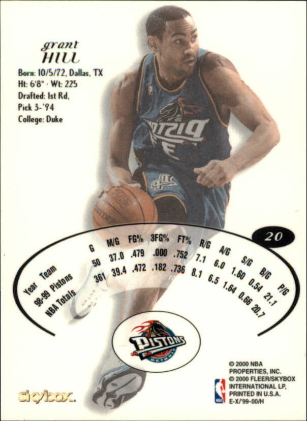 Grant Hill cards (1995-2021) Pistons Magic Clippers Duke - You Choose - Picture 106 of 272