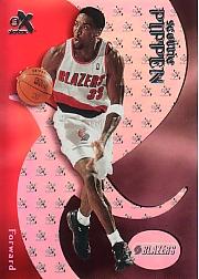 1999-00 E-X #44 Scottie Pippen