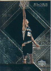 1999-00 Black Diamond #72 Tim Duncan