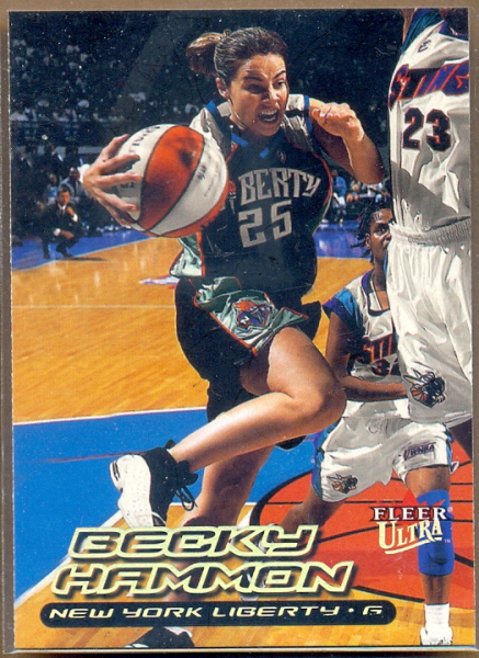 2000 Ultra WNBA #21 Becky Hammon RC