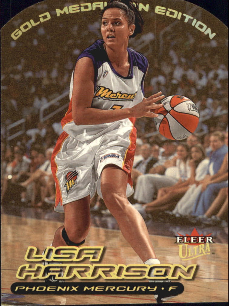 2000 Ultra WNBA Gold Medallion #23 Lisa Harrison