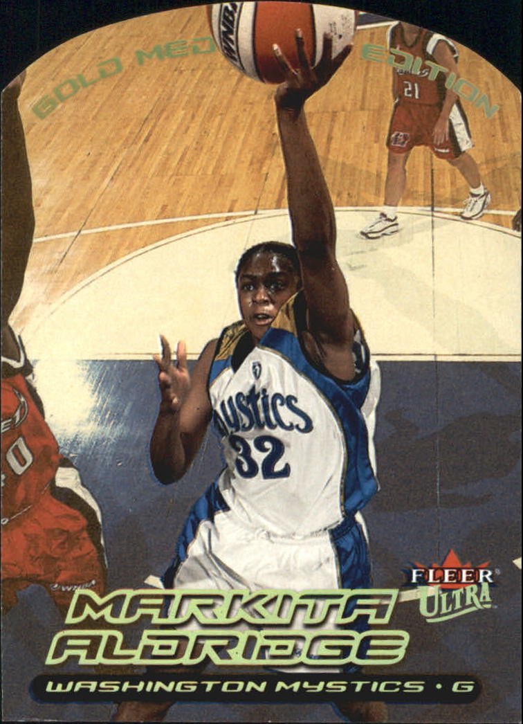 2000 Ultra WNBA Gold Medallion #35 Markita Aldridge