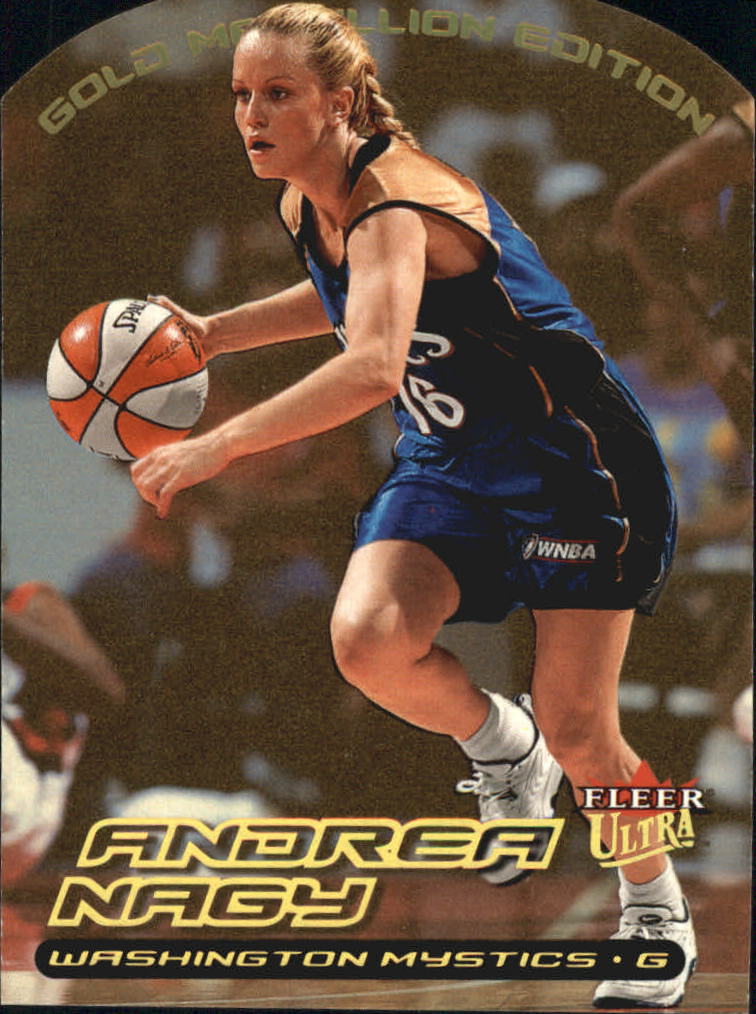2000 Ultra WNBA Gold Medallion #44 Andrea Nagy