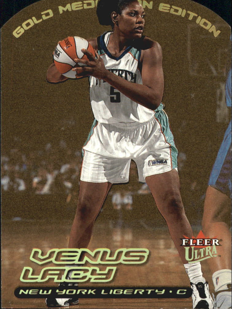 2000 Ultra WNBA Gold Medallion #63 Venus Lacy