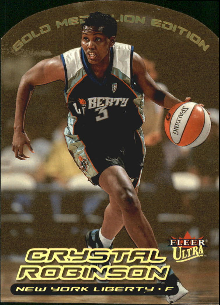 2000 Ultra WNBA Gold Medallion #74 Crystal Robinson