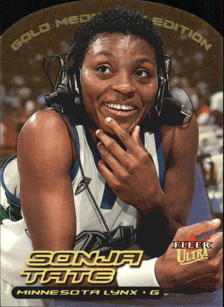 2000 Ultra WNBA Gold Medallion #80 Sonja Tate