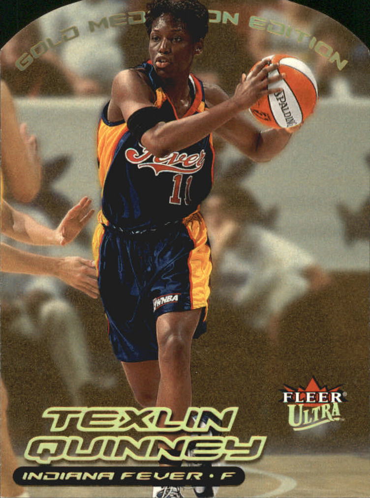 2000 Ultra WNBA Gold Medallion #94 Texlan Quinney
