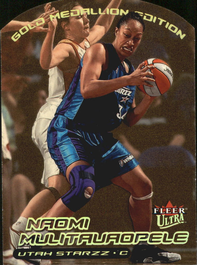 2000 Ultra WNBA Gold Medallion #116 Naomi Mulitauaopele