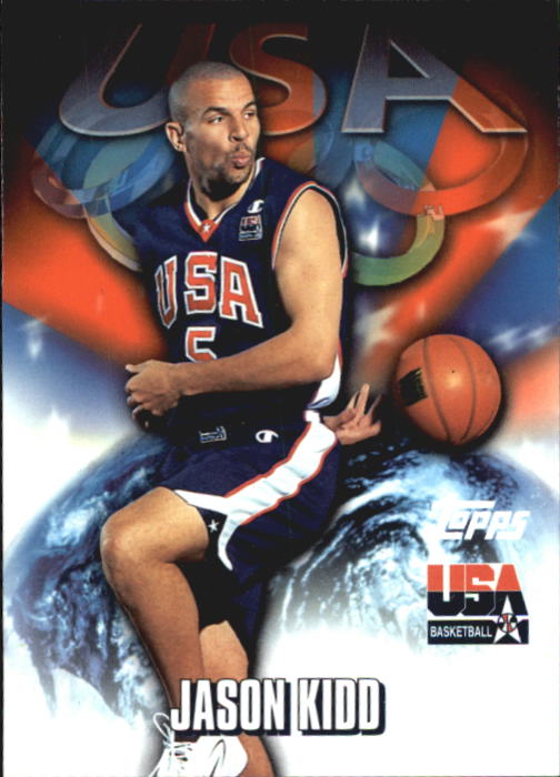 2000 Topps Team USA #48 Jason Kidd PAI