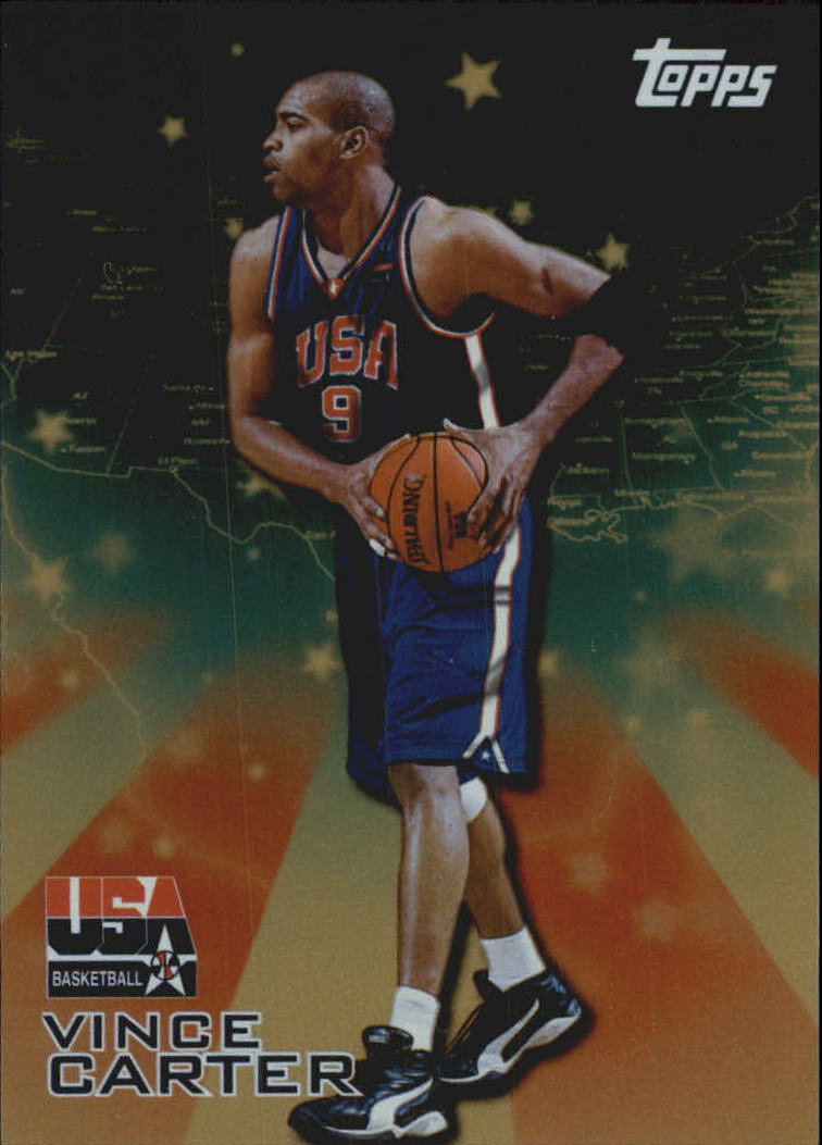 2000 Topps Team USA Gold #7 Vince Carter ACH