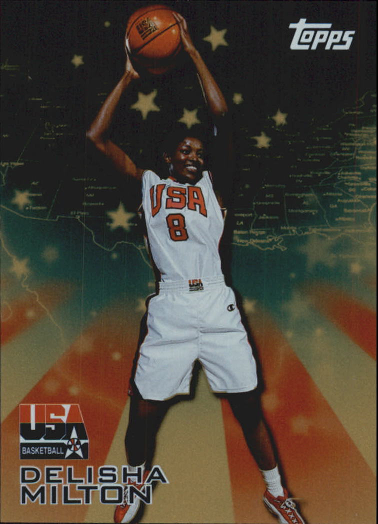 2000 Topps Team USA Gold #22 Delisha Milton ACH