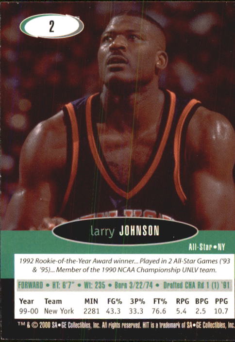 B4568- 2000 SAGE HIT Basketball Card #s 1-50 -You Pick- 15+ FREE US SHIP - Picture 5 of 93