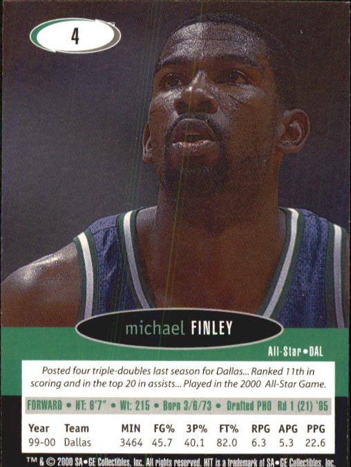 B4568- 2000 SAGE HIT Basketball Card #s 1-50 -You Pick- 15+ FREE US SHIP - Picture 9 of 93