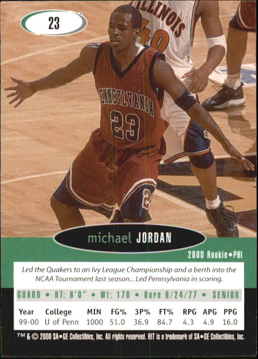 B4568- 2000 SAGE HIT Basketball Card #s 1-50 -You Pick- 15+ FREE US SHIP - Picture 39 of 93