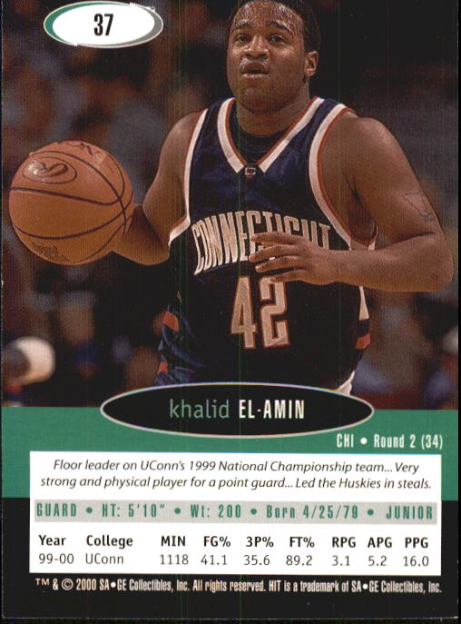 B4568- 2000 SAGE HIT Basketball Card #s 1-50 -You Pick- 15+ FREE US SHIP - Picture 67 of 93