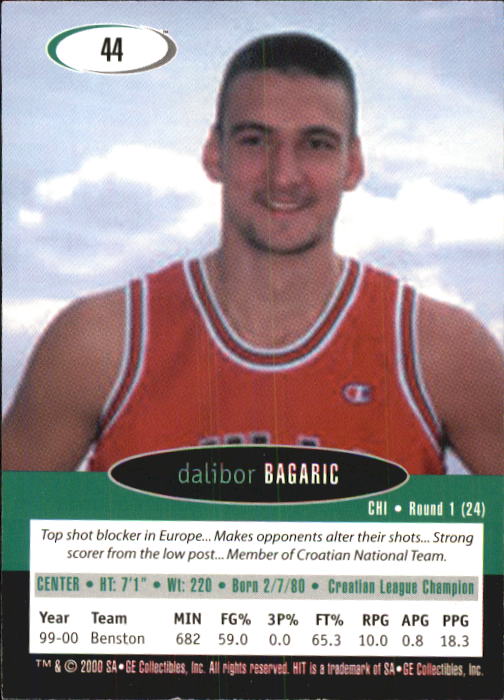 B4568- 2000 SAGE HIT Basketball Card #s 1-50 -You Pick- 15+ FREE US SHIP - Picture 81 of 93