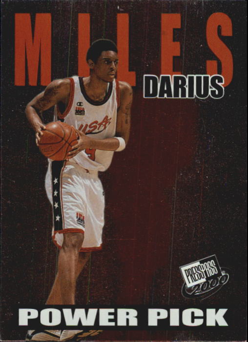 2000 Press Pass #42 Darius Miles PP