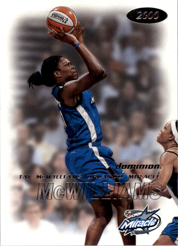 2000 SkyBox Dominion WNBA #26 Taj McWilliams RC